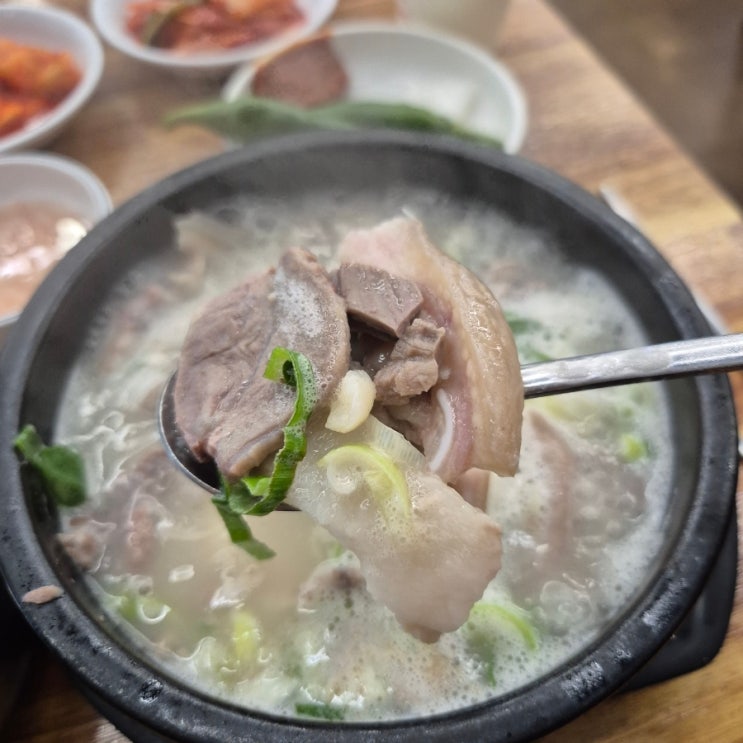  세마역 국밥 맛집 권구성순대국밥 나의 또또또간집