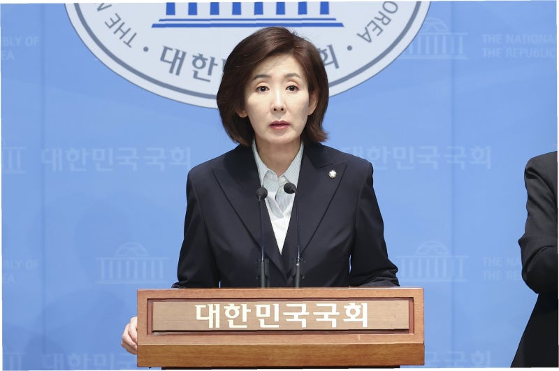 나경원, '내란 누명 프레임'에 강경 대응: 정치 탄압 비판과 보수 정치 궤멸 시도에 대한 경고