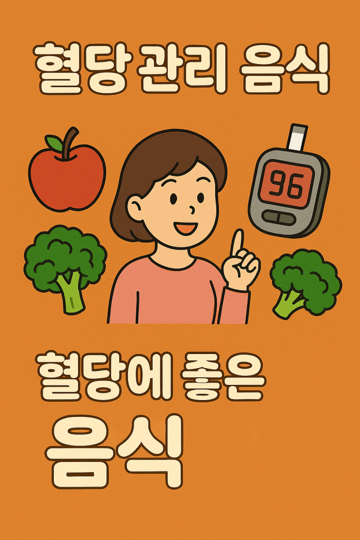  혈당 관리 음식과 혈당에 좋은 음식