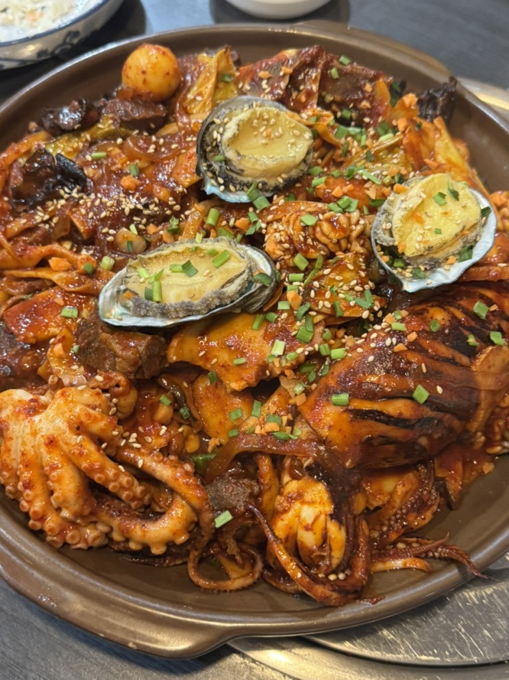  안산 초지동맛집 엉클짱 왕해물탕찜 초지점