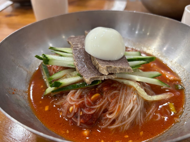  여의도 더현대서울 근처 함흥냉면 맛집 일호면옥 내돈내산