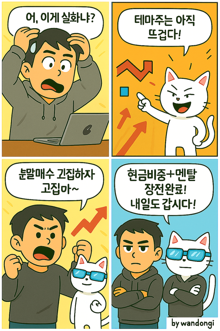  [WD경제소식] 2025.08.12 미국증시·코스피 요약 + 오늘의 테마주 완전정복!