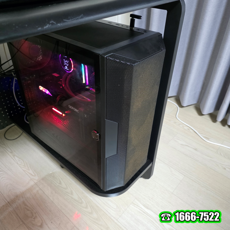 마포현대 공덕동 컴퓨터수리 조립PC 블루스크린 뜨고 강재 재부팅 출장 해결