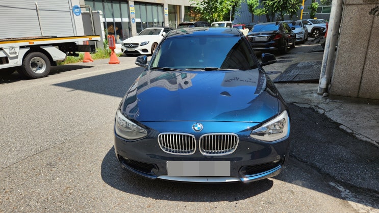  bmw 118D F20  카플레이 안드로이드 오토 모니터 후방카메라 장착