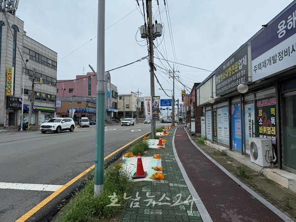  목포시,지난 3월 착공한 ‘구)경찰서사거리~용해지구삼거리 도로개선’ 사업계획 변경 결정
