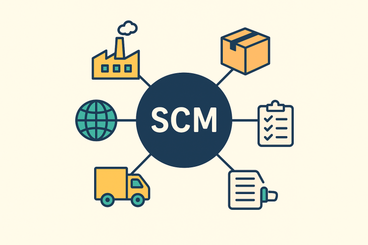  SCM 공급사슬관리 뜻 구성요소, Supply Chain Management