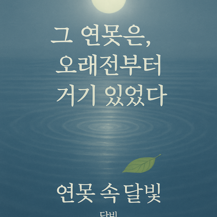  요즘 트렌드와 감성적인 책 추천