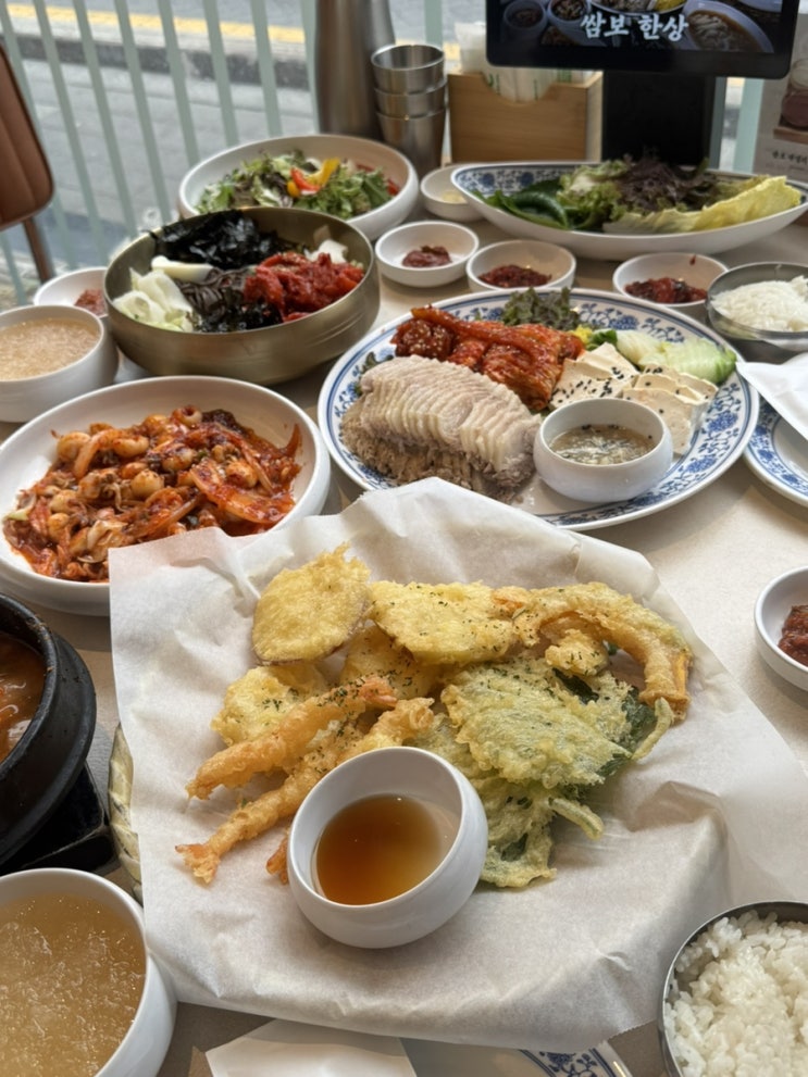  부산 동래맛집 온천장주민맛집 가족외식추천 쌈보보쌈
