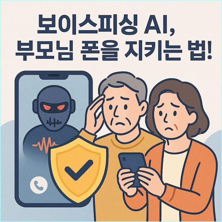  AI 보이스피싱 최신 수법, 부모님 폰 필수 앱 (2025년 최신판)