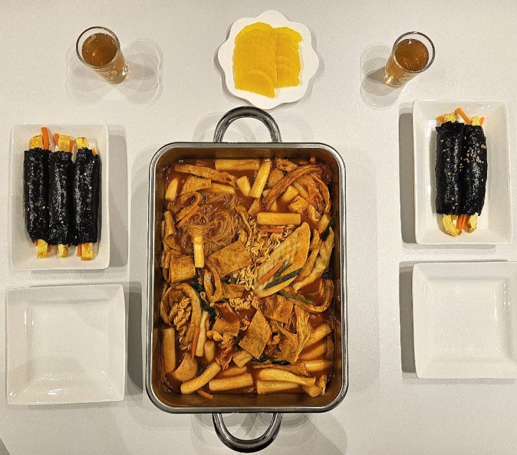  원조햇살머믄꼬마김밥 수곡점에서 즉석떡볶이 꼬마김밥 포장 수곡동 맛집