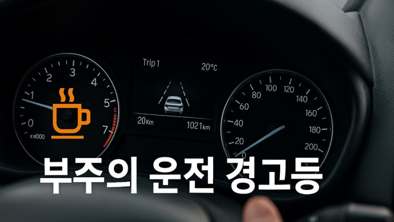 부주의 운전 경고등, 졸음운전 예방의 시작