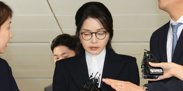 법원, <b>김건희</b> 여사 <b>구속</b>영장 발부