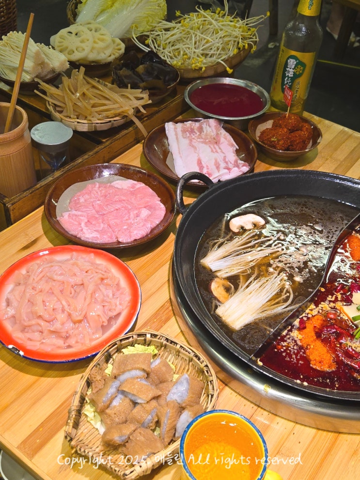  중국 청두 맛집 翠孃孃老火锅 추이양양라오훠궈 메뉴추천 주문방법 웨이팅 춘시루 맛집 추천