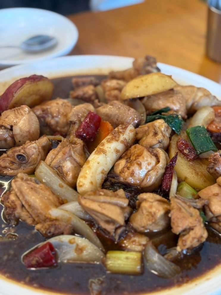  포항찜닭 남구 효자동 점심 맛집 두남자찜닭 효자점