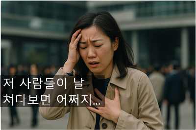  [최면센터 최면치료] 이혼 위기 여성의 대인기피증과 공황장애