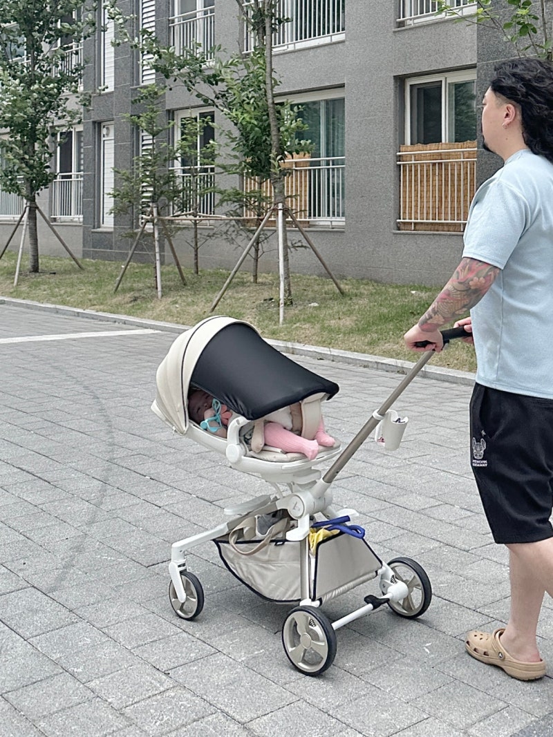 에이블 코지쉘 트라이크 폴딩 하는법 휴대용유모차