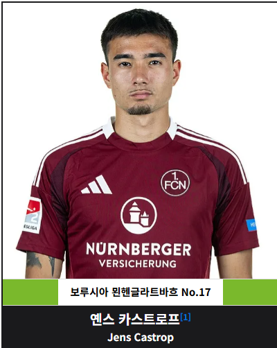 한국을 선택한 이유? 옌스 <b>카스트로프</b> 태극마크 합류 임박!