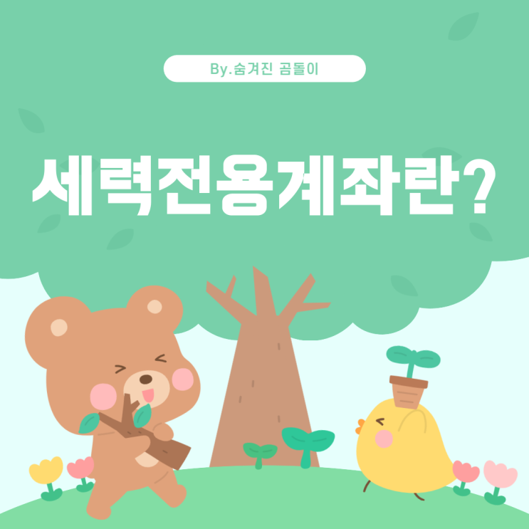  주식에서 세력전용계좌란?