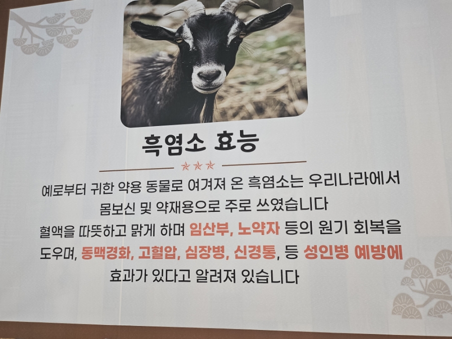장수골흑염소 사진 4