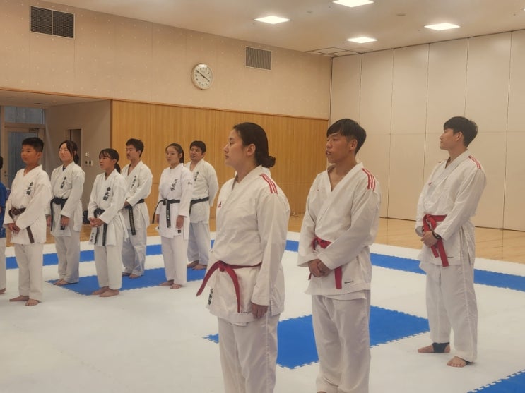 대한민국 <b>데플림픽</b> 공수도 가라테 <b>선수단</b> 메달 사냥준비!! 일본... 