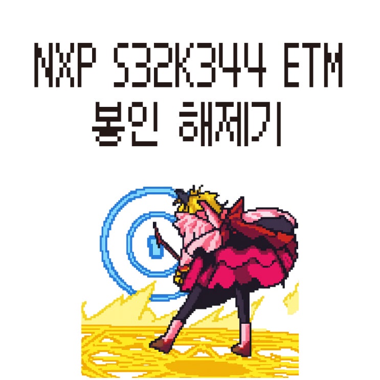  회사돈내산 NXP S32K344 ETM 봉인 해제기