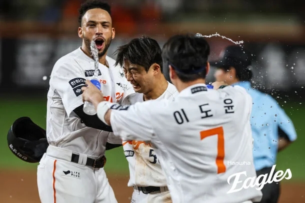 <b>한화</b> 이글스, 9회 리베라토 동점포→11회 <b>이원석</b> 끝내기... 