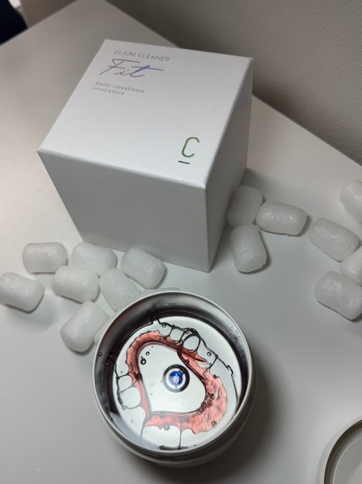  4분 만에 살균·세척 완벽! 위생과 편리함을 다 잡은 틀니초음파세척기 후기