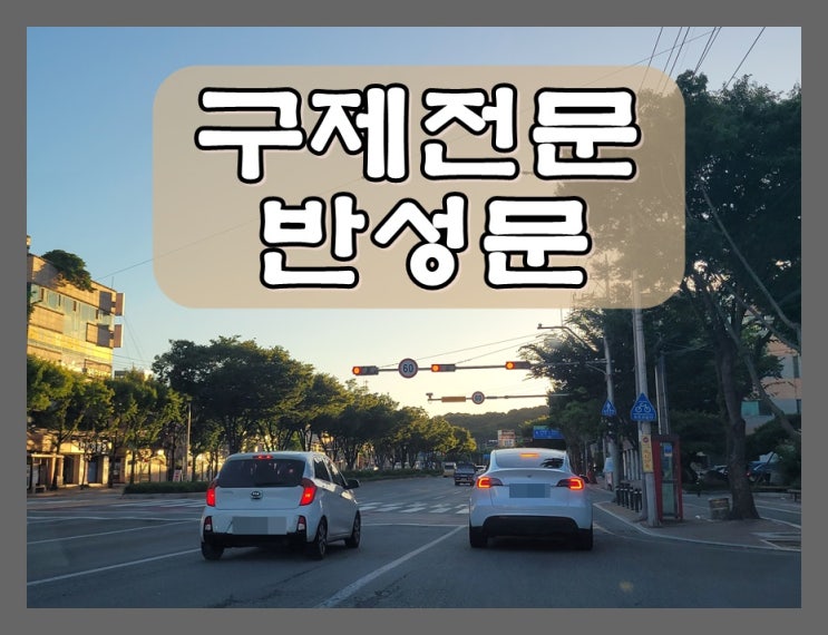  부산 행정사 음주운전 반성문 행정심판 제출