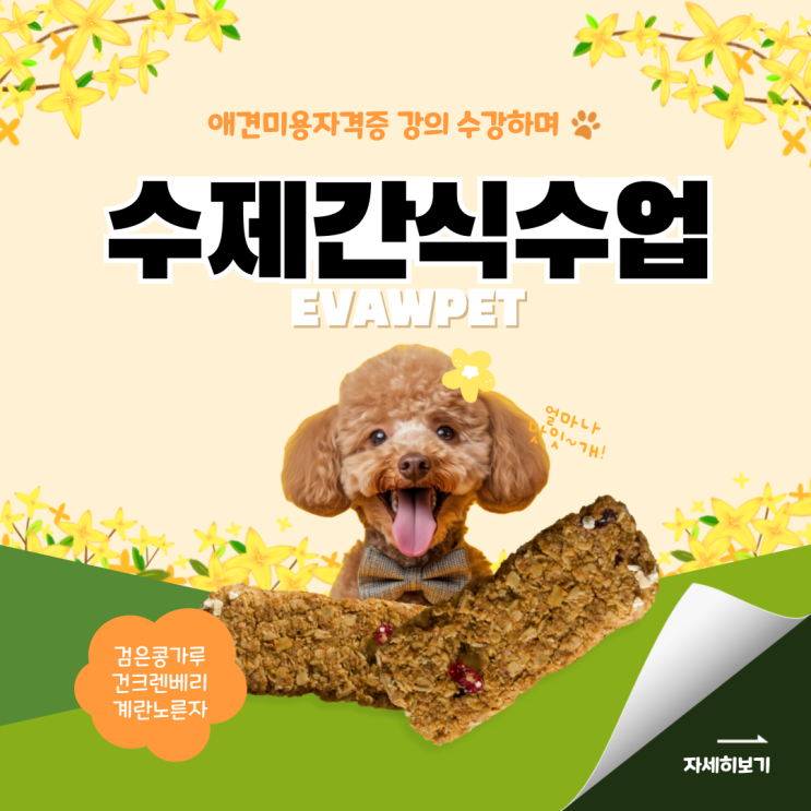  곡성강아지수제간식, 창업도 OK?