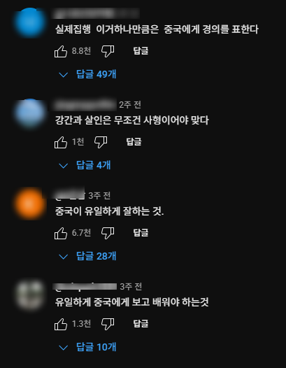  왜 한국은 중국처럼 사형을 쉽게 내리지 않을까? 형량 차이의 진실