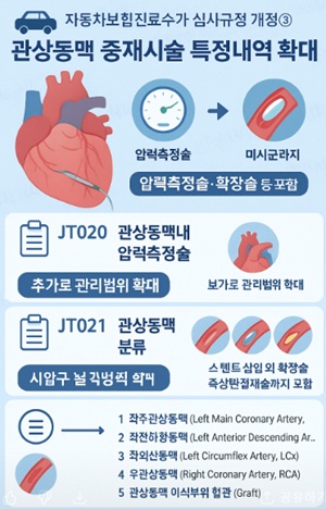 자동차보험진료수가 심사규정 개정