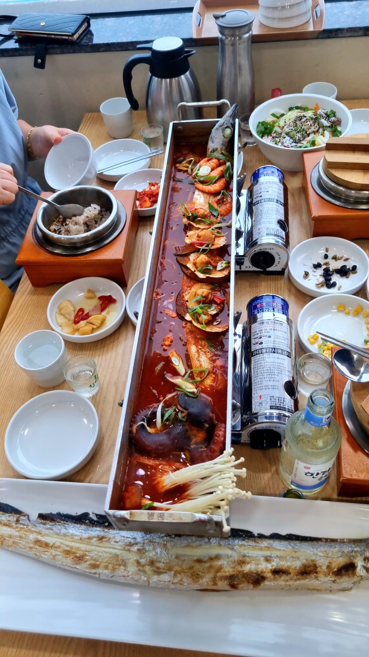  제주도가볼만한곳 함덕해수욕장 맛집 함덕고갈치 오션뷰 통갈치조림 통갈치구이 전복물회 간장게장 영양솥밥