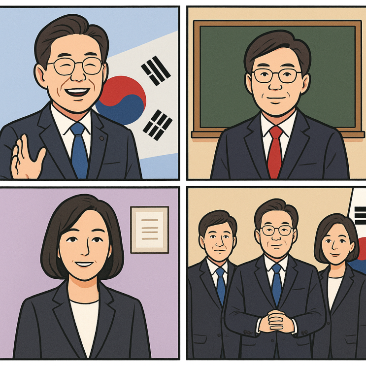 최교진 <b>원민경</b> 교육부 및 <b>여가부 장관</b> 후보 지명: 이재명 정부... 