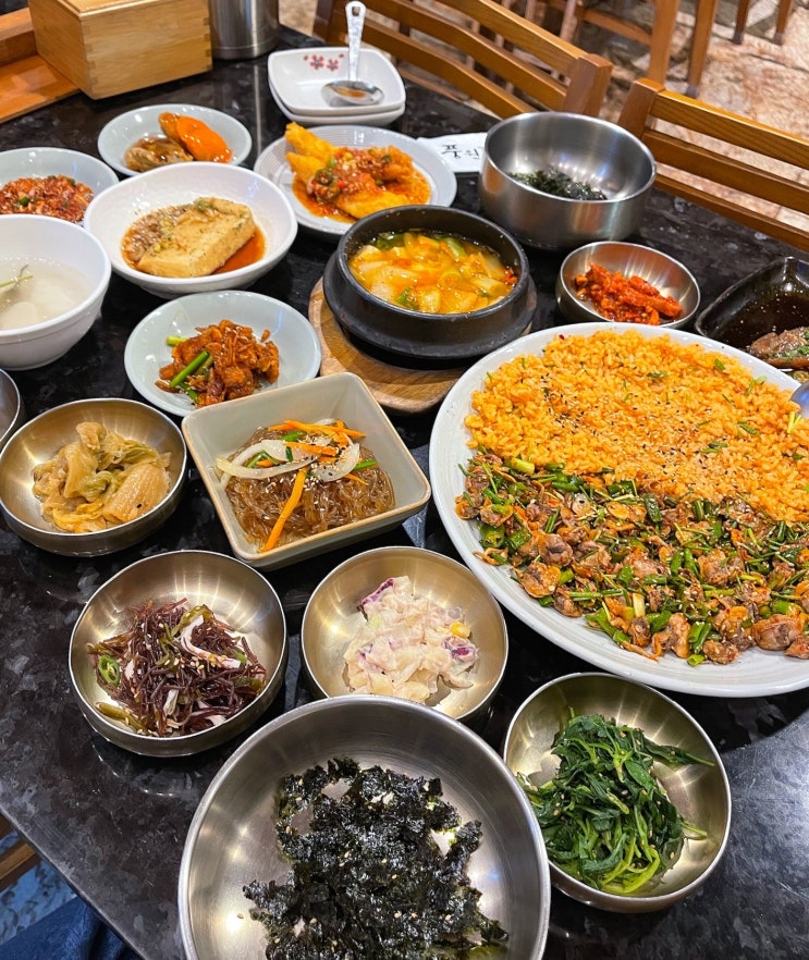  해운대 마린시티 맛집 풍원장 꼬막정찬