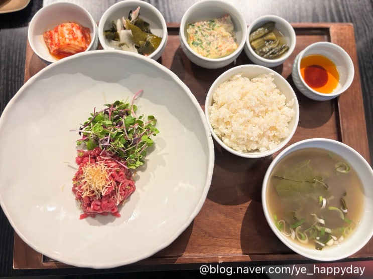  [성수한식맛집]한식대가 심영순 선생님의 레시피를 담은 정갈한 한끼 일상담미 성수점