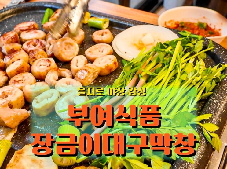  힙지로 골목에서 즐긴 노릇노릇 초벌 막창, 을지로 <부여대구막창 장금이대구막창>