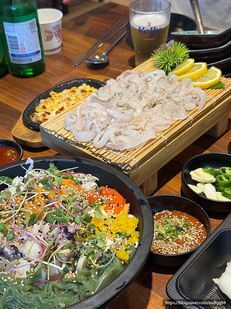  인천 서구 석남동 횟집 우리동네 연안부두 석남본점 도다리회 물회 후기