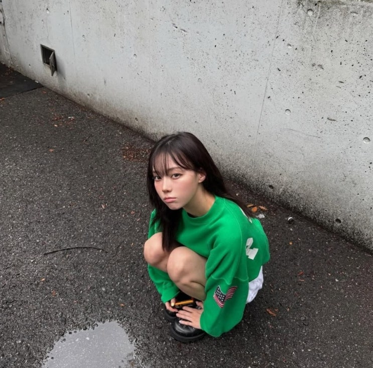  윈터 데일리룩, 폴로 랄프로렌 여성 맨투맨 & 쇼츠 코디