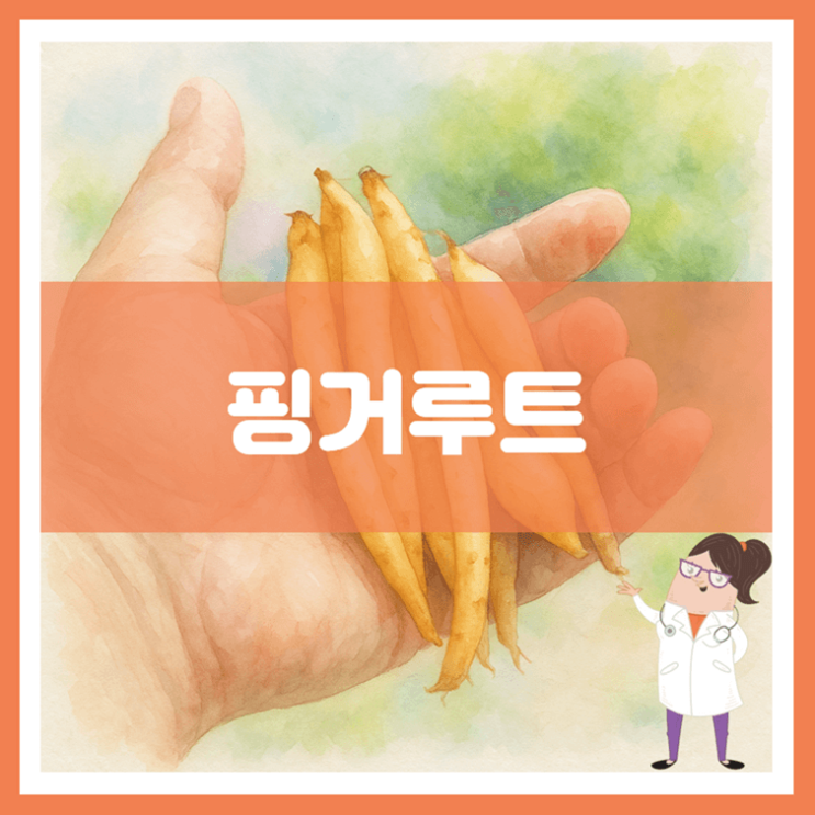  핑거루트 효능 섭취방법 부작용