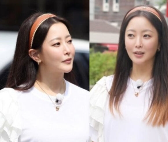   김희선, ‘한끼합쇼’ 명품 머리띠로 화제 집중