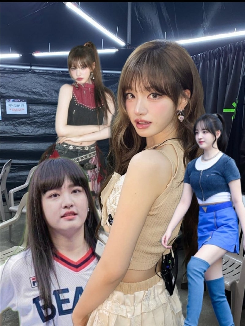 아이브 리즈 다이어트 전후 차이 얼굴변화 연예인다이어트자극사진