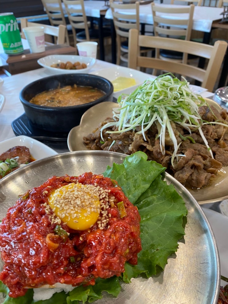  재방문한 서천 장항 맛집 수라원 석쇠불고기정식 육회찐맛집 부모님 모시고 오기 좋은 서천 한식 장항 단체회식 가족식사 필수코스