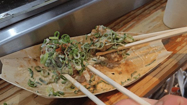  오사카 우메다 타코야키 맛집, 하나다코 네기마요 솔직 후기! 줄 서서 먹는 이유는?