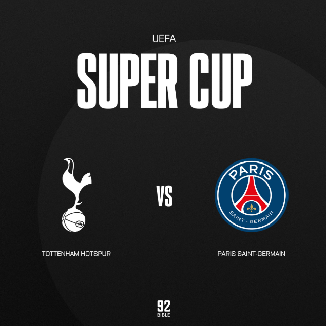 <b>토트넘</b> psg <b>슈퍼컵</b> 중계 날짜 <b>이강인</b> 파리 라인업 결과... 