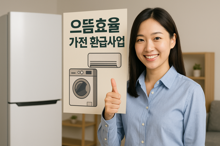  으뜸효율 가전 환급사업 2025, 최대 30만원 돌려받는 법
