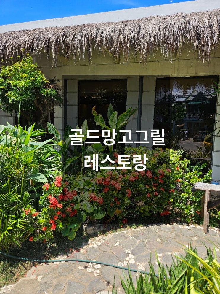  세부 맛집 골드망고그릴레스토랑