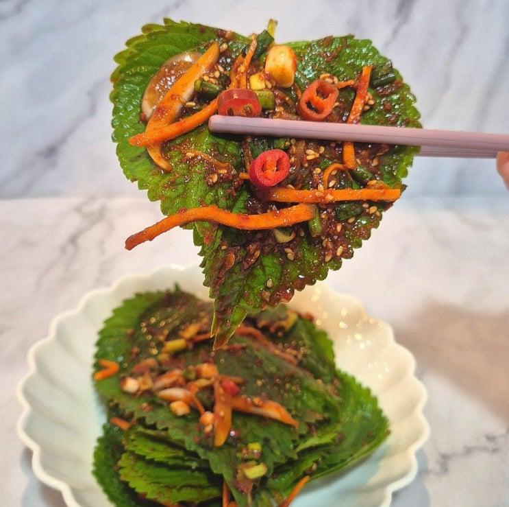  여름 깻잎김치 깻잎양념 비법 공개! 설탕 없이 식감 살리는 황금 레시피