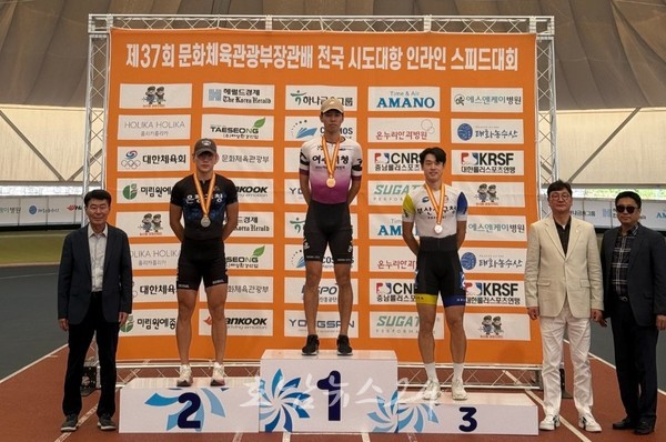  여수시청 롤러팀, 전국 대회서 금 2·동 4…총 6개 메달 쾌거