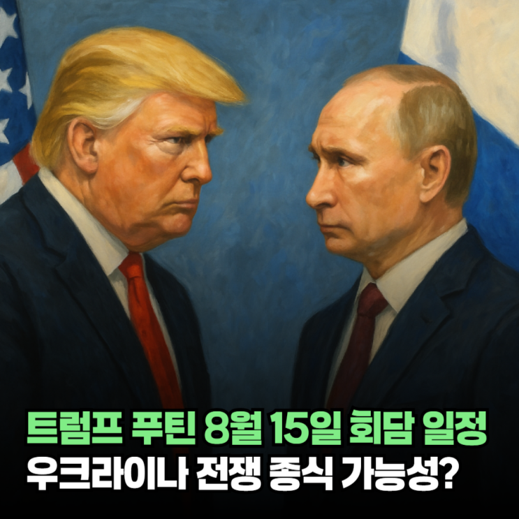 <b>트럼프 푸틴</b> 8월 15일 <b>회담</b> 일정 총정리 (우크라이나 전쟁 종식... 