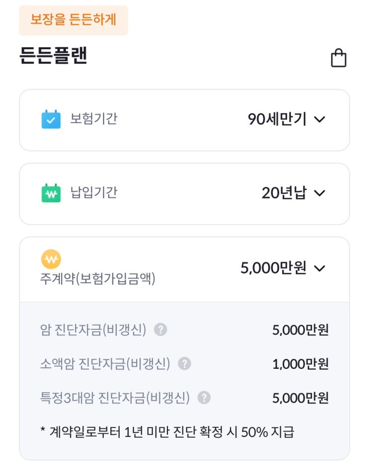  DB생명 다이렉트 비갱신 암보험 가입 후기